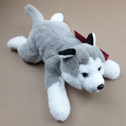 Fao schwarz plush husky dog - fao,